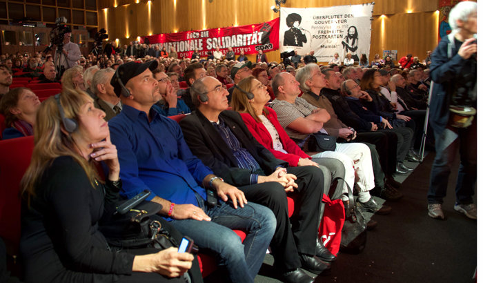 Gerardo Heirnandez auf der Rosa-Luxemburg-Konferenz